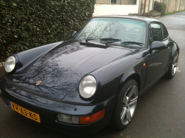 Left hand drive PORSCHE 911 964 3.6 Carrera